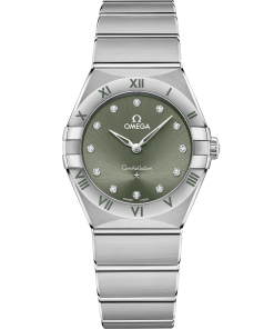 Omega CONSTELLATION 28 mm, steel on steel 131.10.28.60.60.001