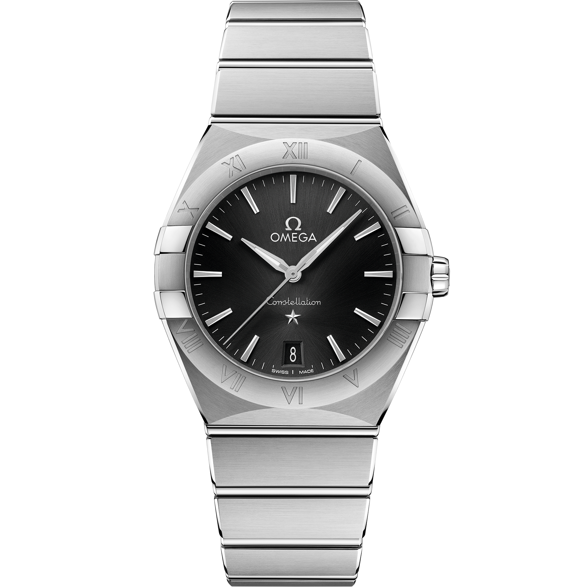 Omega CONSTELLATION 36 mm, steel on steel 131.10.36.60.01.001
