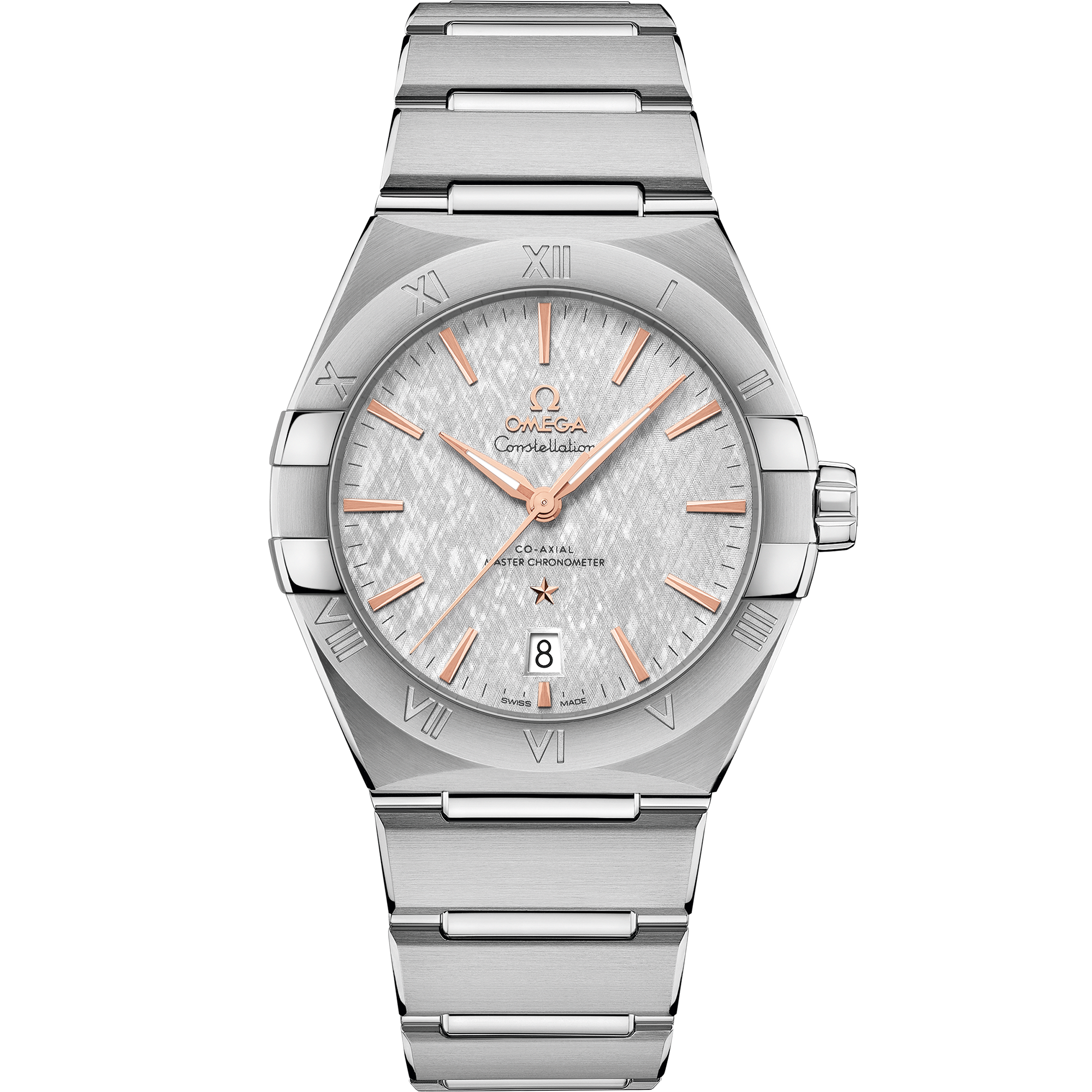 Omega CONSTELLATION 39 mm, steel on steel 131.10.39.20.06.001