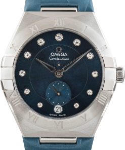 HandMade The Omega Constellation Blue Diamond Dial