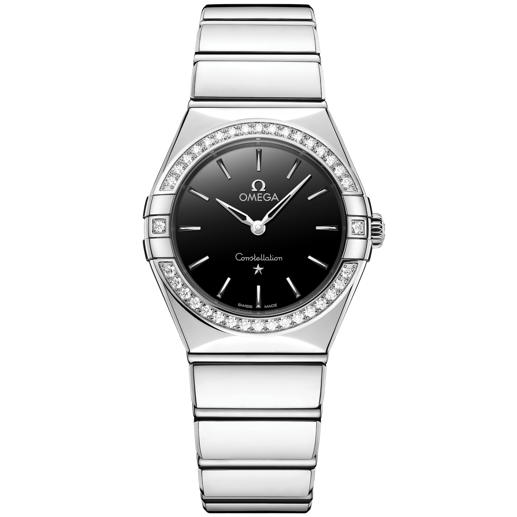 Omega CONSTELLATION 28 mm, steel on steel 131.15.28.60.01.001