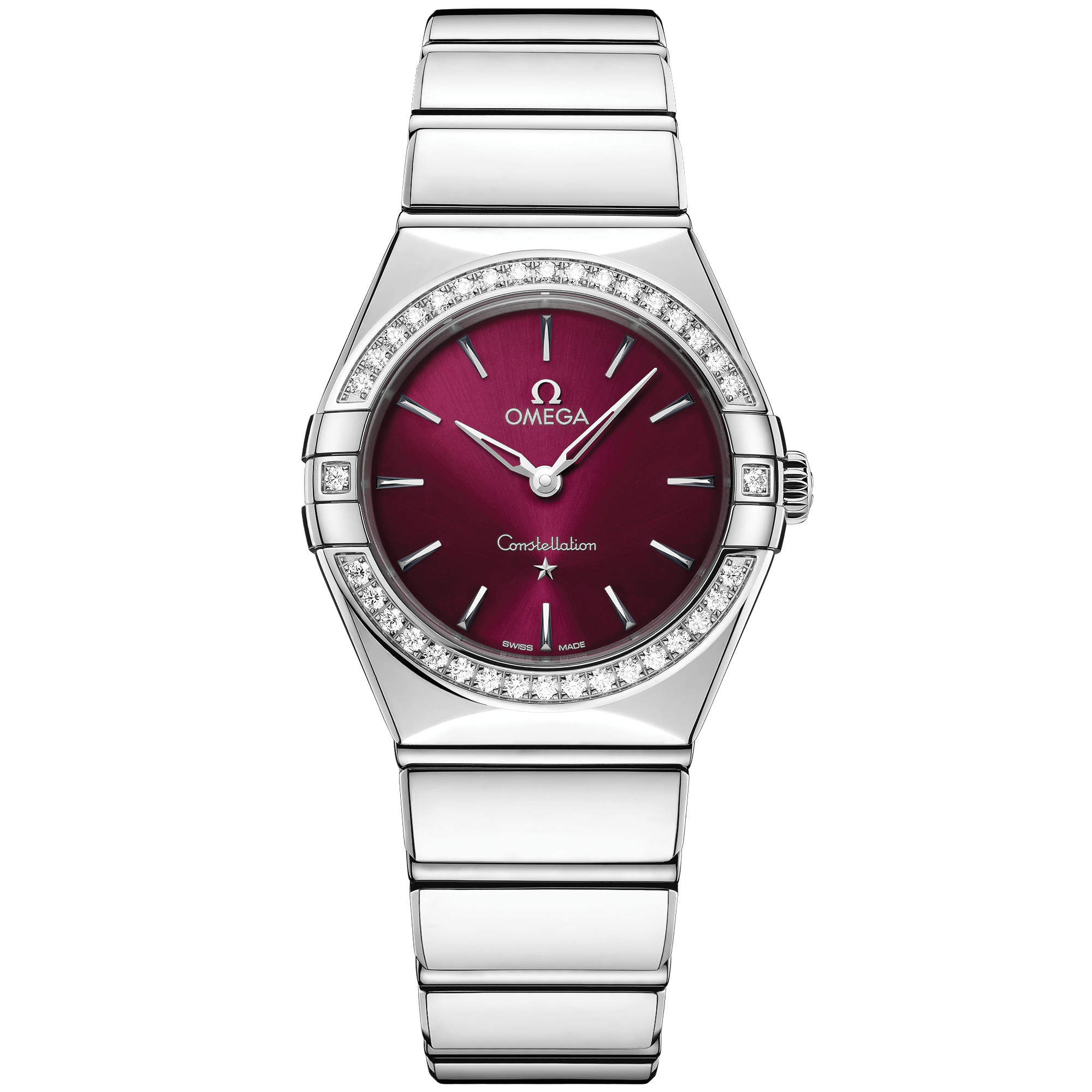 Omega CONSTELLATION 28 mm, steel on steel 131.15.28.60.11.001