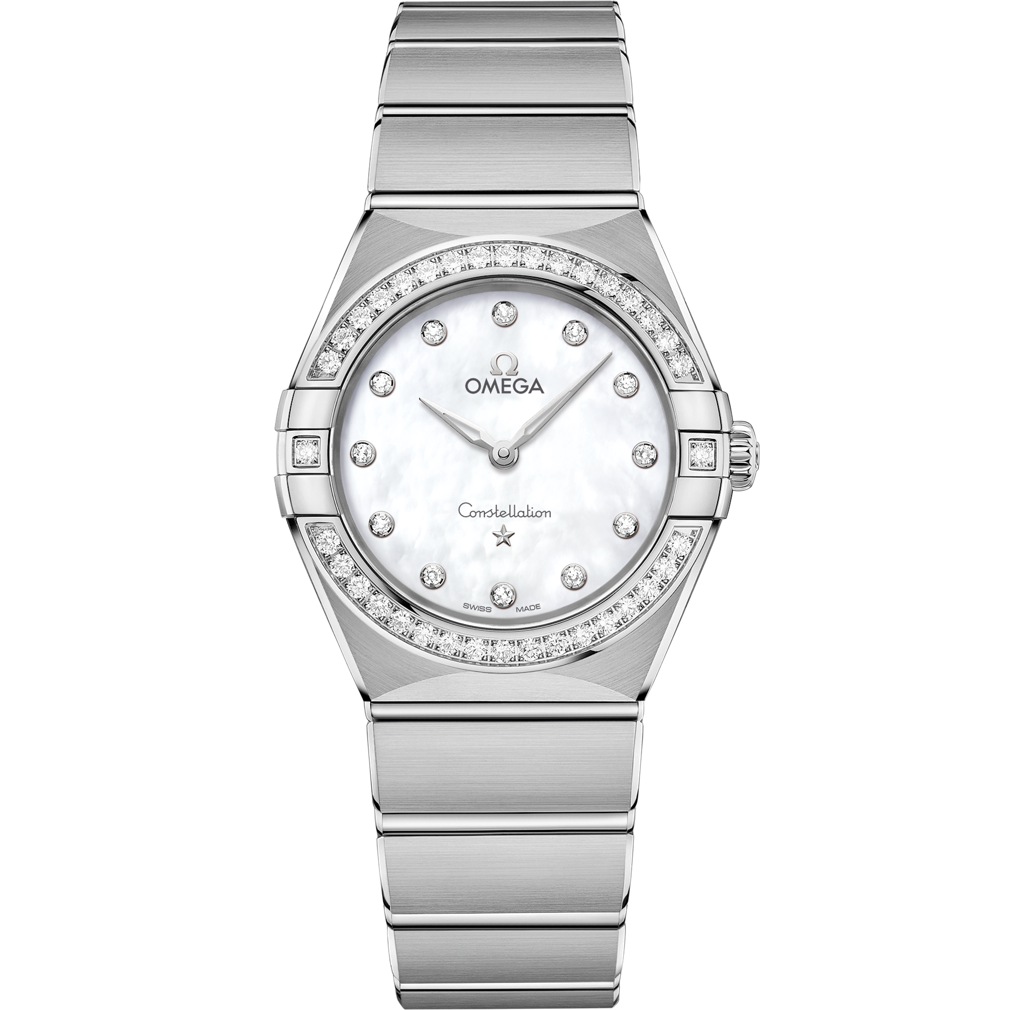 Omega CONSTELLATION 28 mm, steel on steel 131.15.28.60.55.001