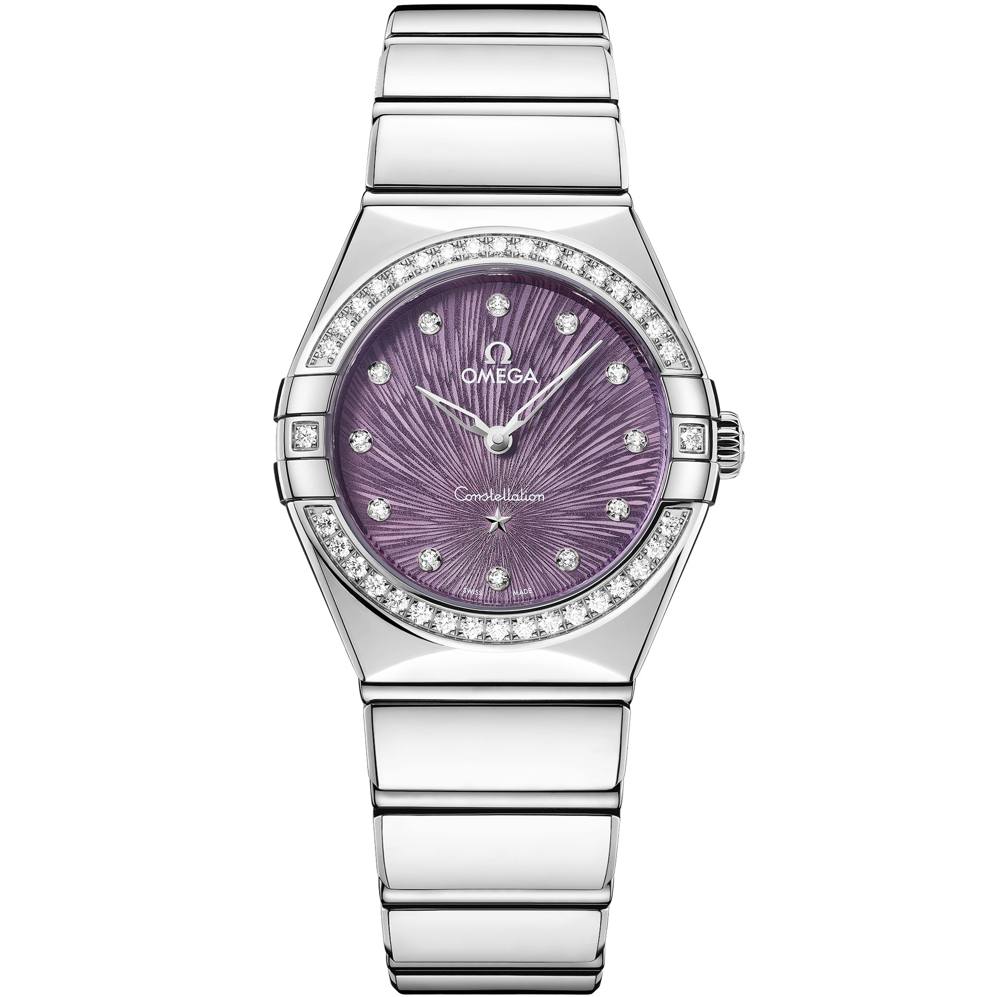 Omega CONSTELLATION 28 mm, steel on steel 131.15.28.60.60.001