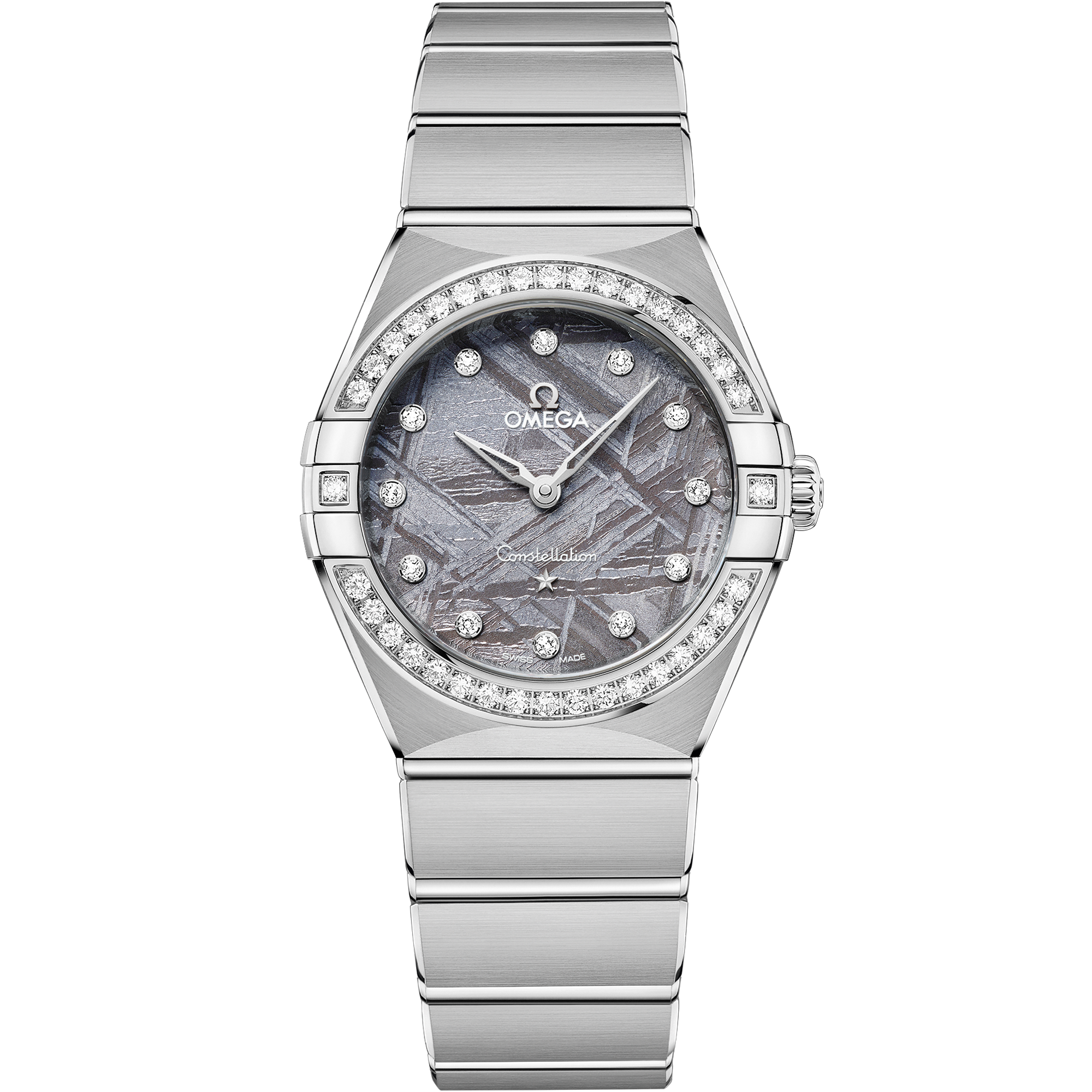 Omega CONSTELLATION 28 mm, steel on steel 131.15.28.60.99.001