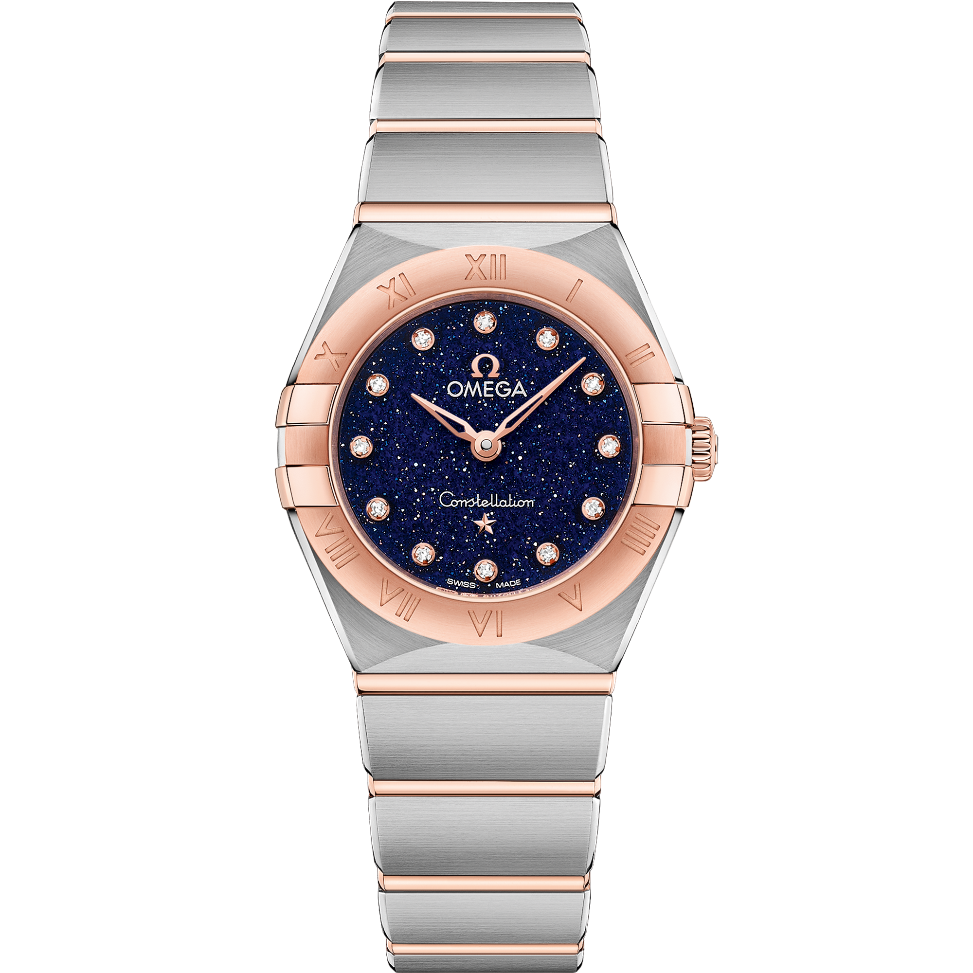 Omega CONSTELLATION 25 mm, steel ‑ Sedna™ gold on steel ‑ Sedna™ gold 131.20.25.60.53.002
