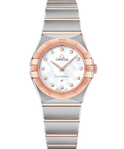 Omega CONSTELLATION 25 mm, steel ‑ Sedna™ gold on steel ‑ Sedna™ gold 131.20.25.60.55.001