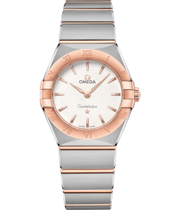 Omega CONSTELLATION 28 mm, steel ‑ Sedna™ gold on steel ‑ Sedna™ gold 131.20.28.60.02.001
