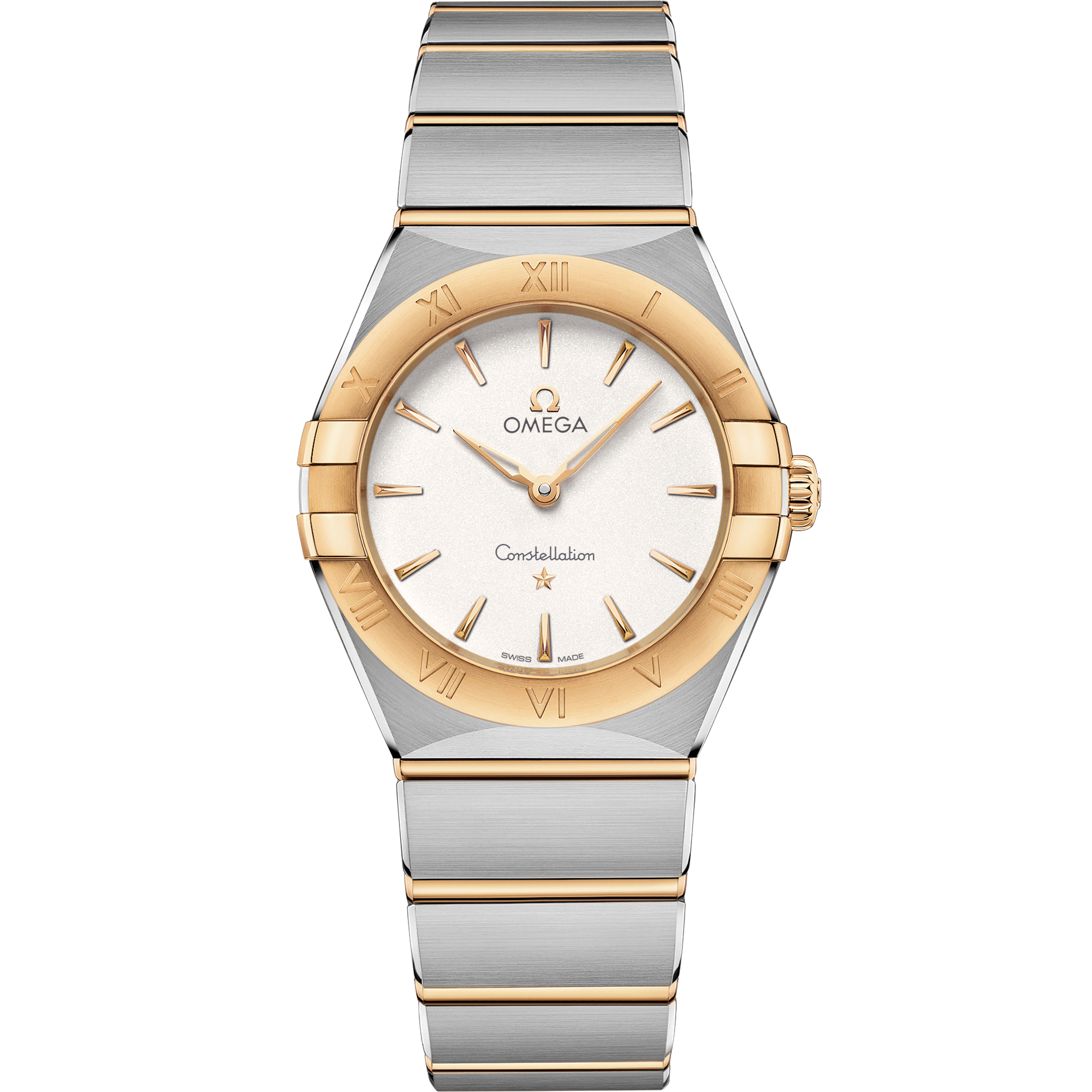 Omega CONSTELLATION 28 mm, steel ‑ yellow gold on steel ‑ yellow gold 131.20.28.60.02.002