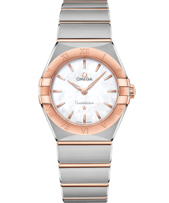 Omega CONSTELLATION 28 mm, steel ‑ Sedna™ gold on steel ‑ Sedna™ gold 131.20.28.60.05.001