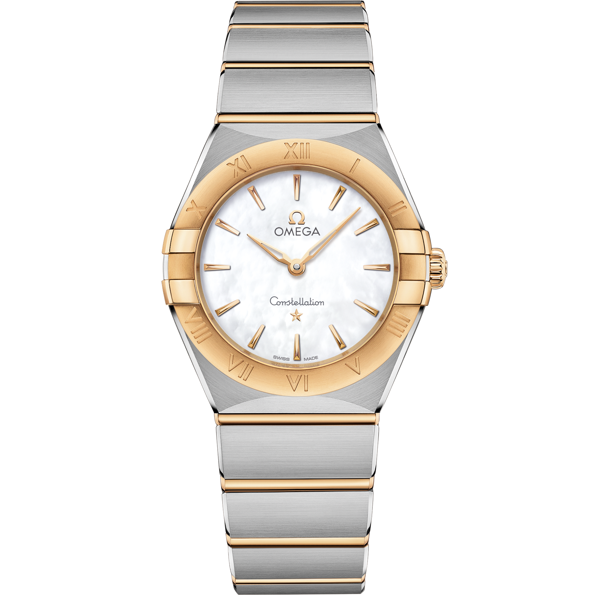 Omega CONSTELLATION 28 mm, steel ‑ yellow gold on steel ‑ yellow gold 131.20.28.60.05.002