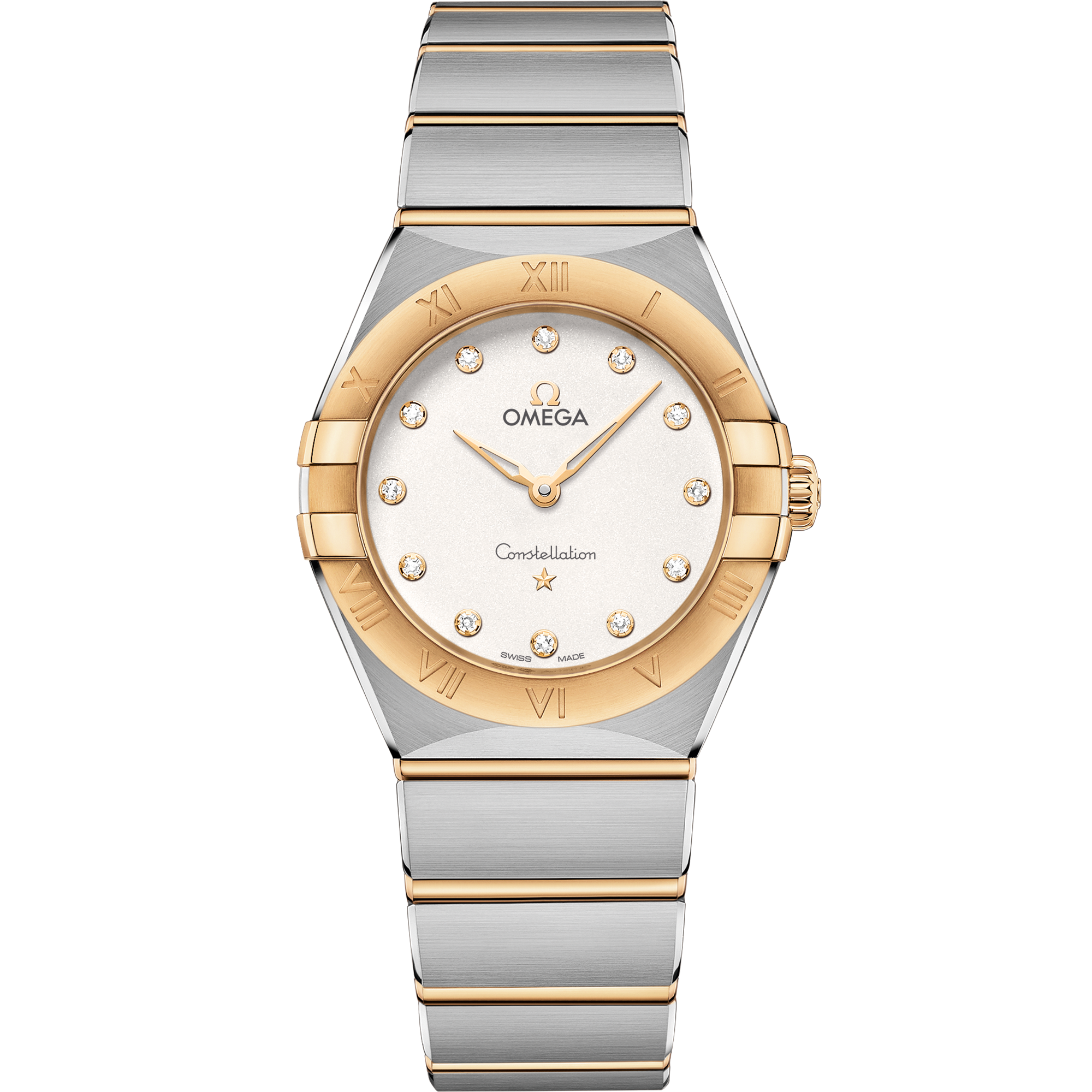 Omega CONSTELLATION 28 mm, steel ‑ yellow gold on steel ‑ yellow gold 131.20.28.60.52.002
