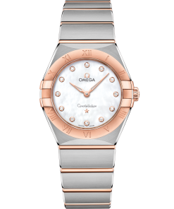 Omega CONSTELLATION 28 mm, steel ‑ Sedna™ gold on steel ‑ Sedna™ gold 131.20.28.60.55.001