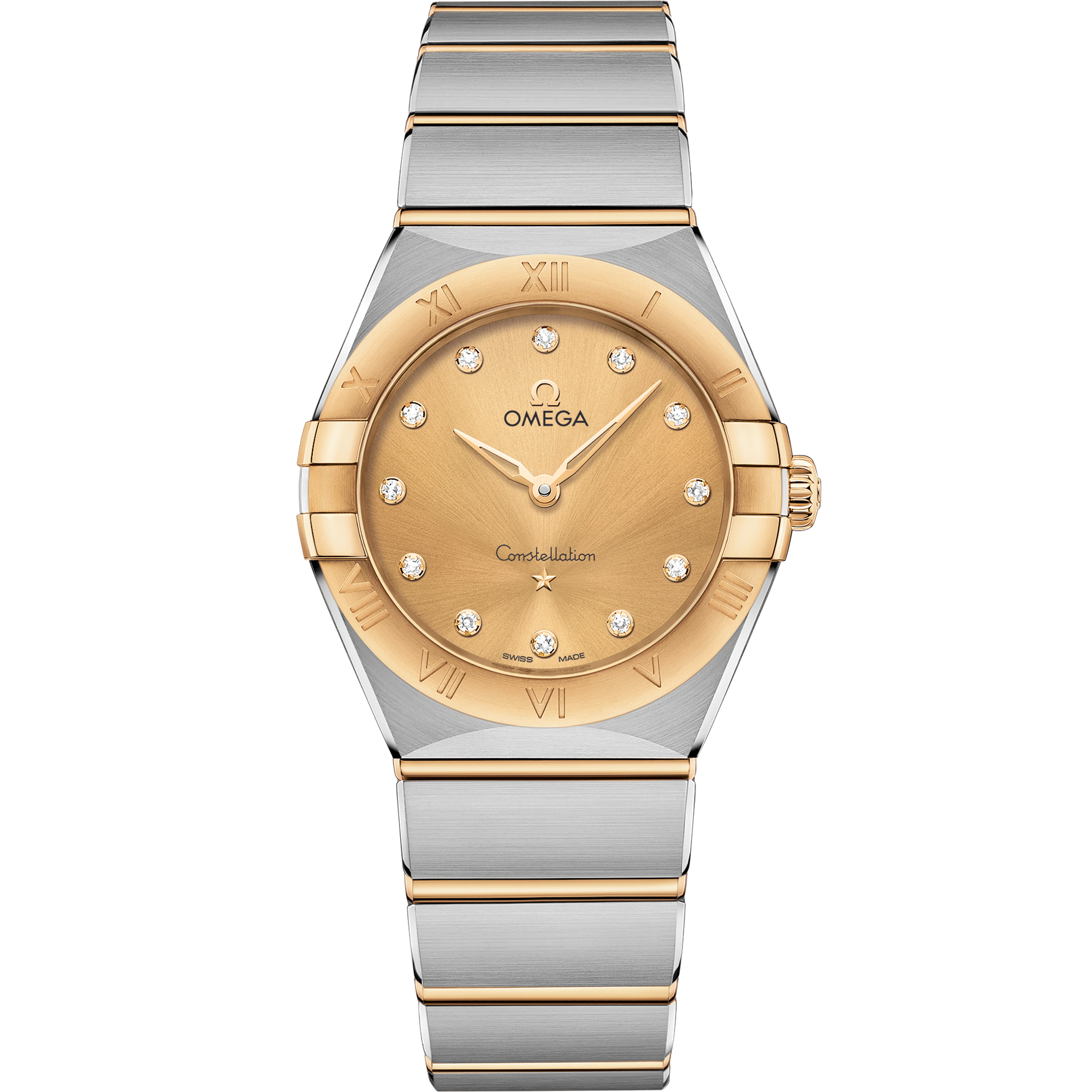 Omega CONSTELLATION 28 mm, steel ‑ yellow gold on steel ‑ yellow gold 131.20.28.60.58.001