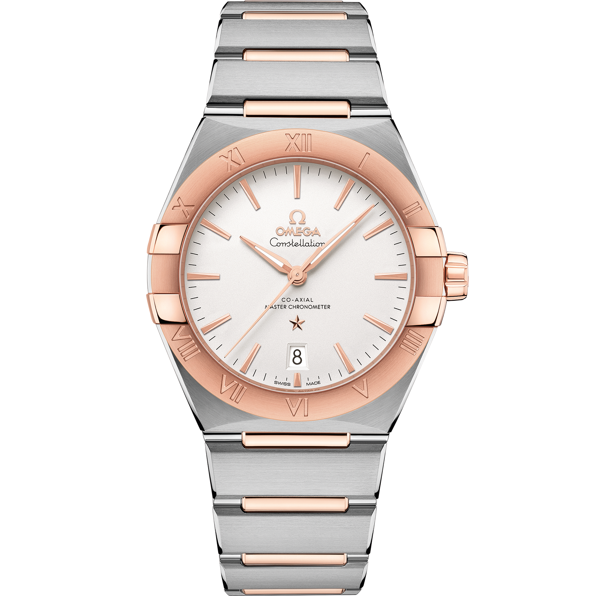 Omega CONSTELLATION 39 mm, steel ‑ Sedna™ gold on steel ‑ Sedna™ gold 131.20.39.20.02.001
