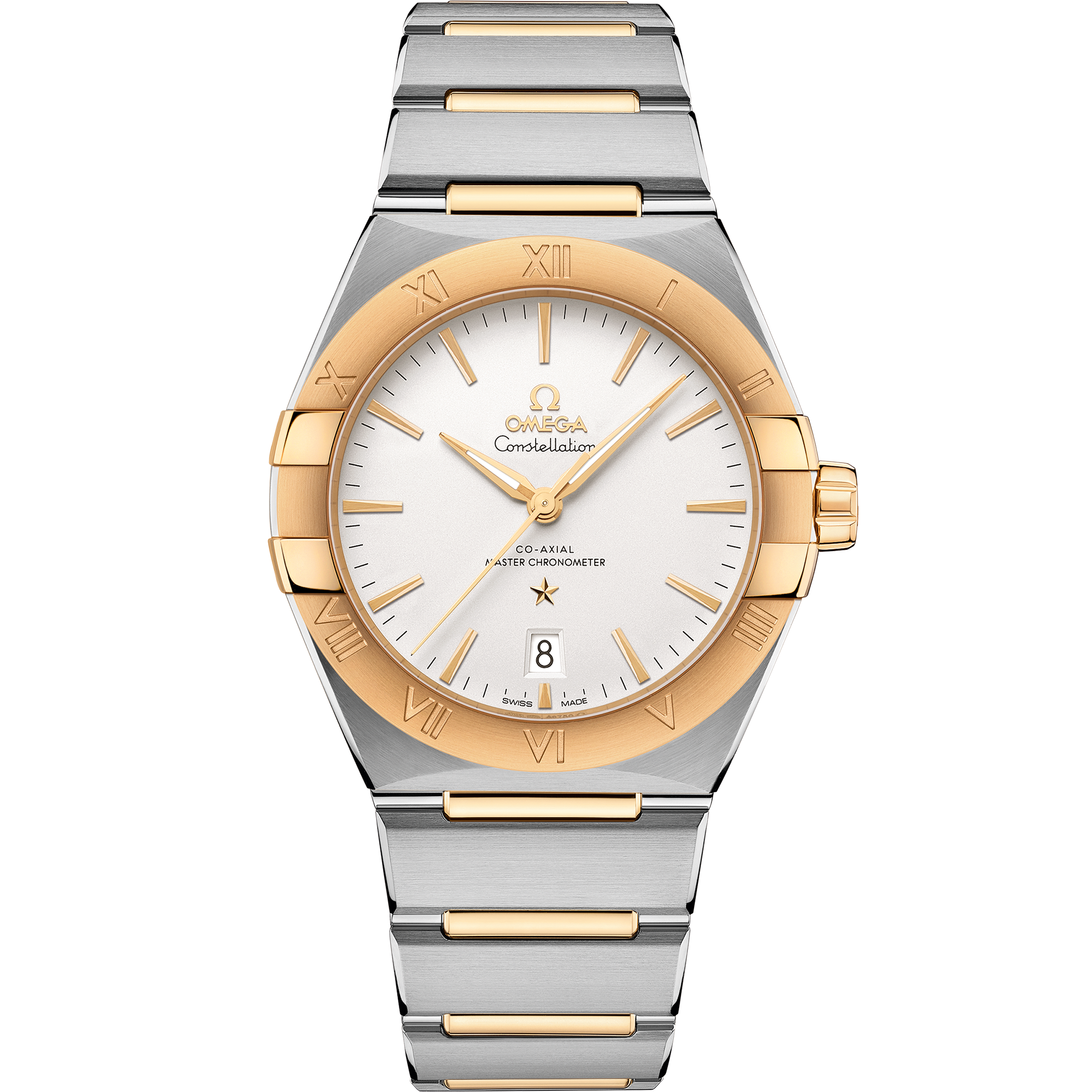 Omega CONSTELLATION 39 mm, steel ‑ yellow gold on steel ‑ yellow gold 131.20.39.20.02.002