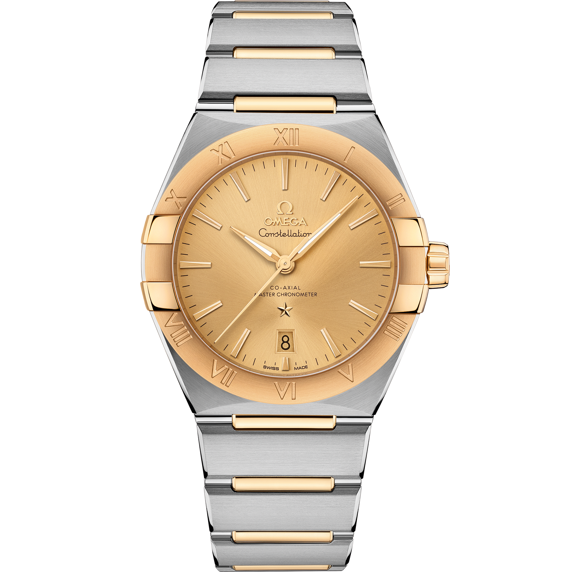 Omega CONSTELLATION 39 mm, steel ‑ yellow gold on steel ‑ yellow gold 131.20.39.20.08.001