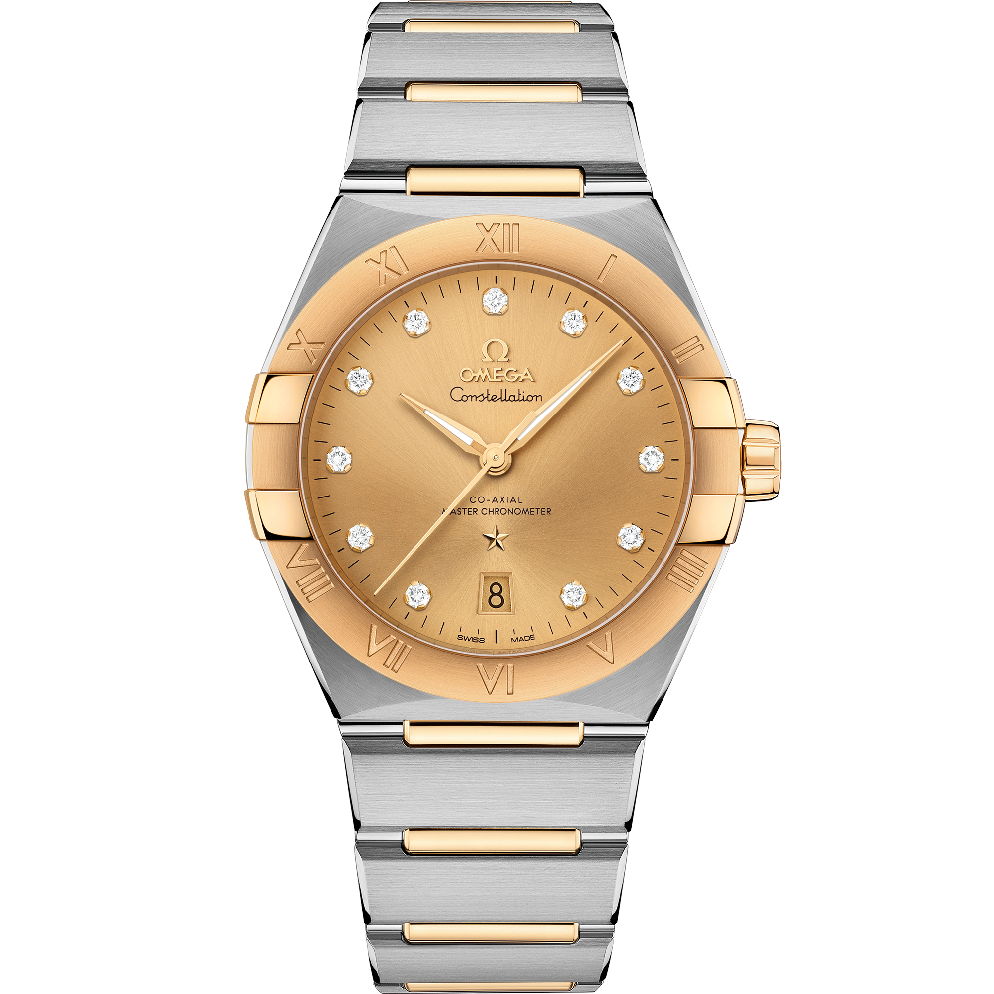 Omega CONSTELLATION 39 mm, steel ‑ yellow gold on steel ‑ yellow gold 131.20.39.20.58.001