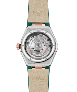 Alternative view of Omega CONSTELLATION 29 mm, steel ‑ Sedna™ gold on leather strap 131.23.29.20.99.001