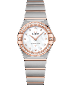 Omega CONSTELLATION 25 mm, steel ‑ Sedna™ gold on steel ‑ Sedna™ gold 131.25.25.60.55.001