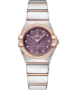 Omega CONSTELLATION 25 mm, steel ‑ Sedna™ gold on steel ‑ Sedna™ gold 131.25.25.60.60.002