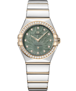 Omega CONSTELLATION 28 mm, steel ‑ Moonshine™ gold on steel ‑ Moonshine™ gold 131.25.28.60.60.001