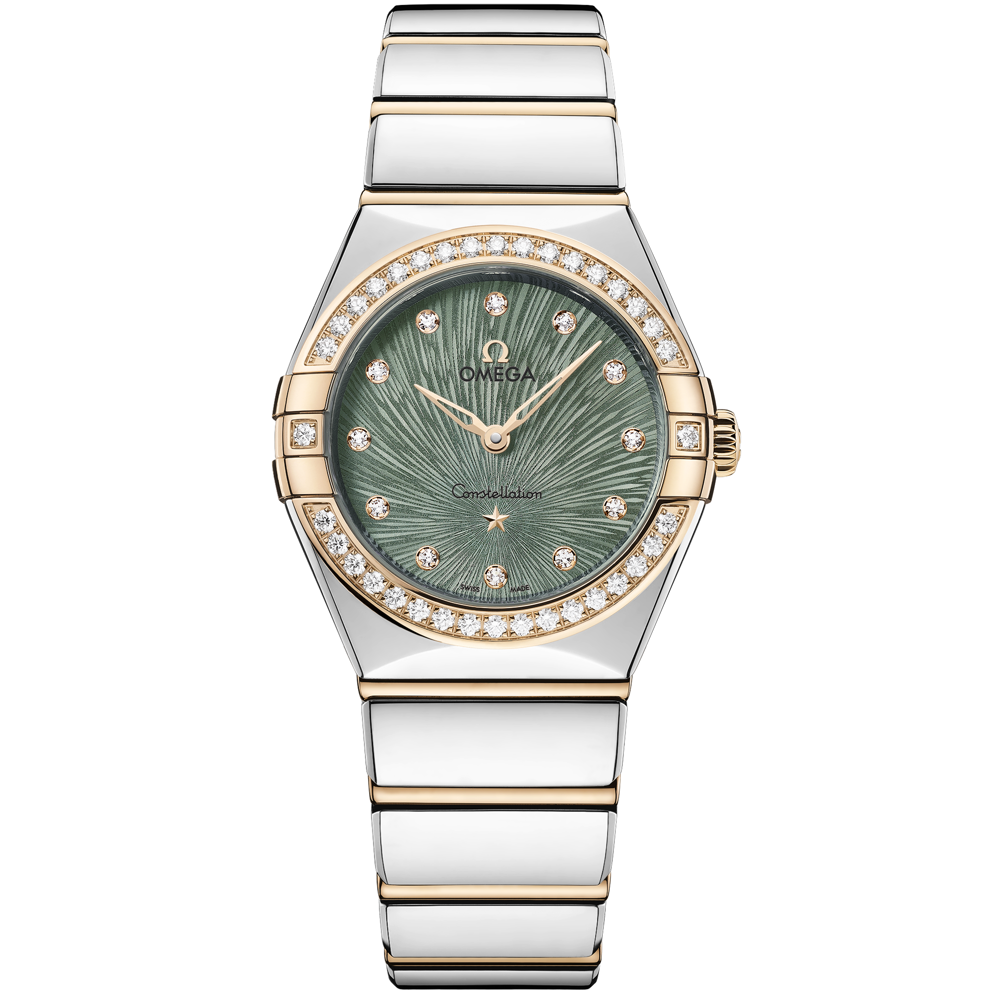 Omega CONSTELLATION 28 mm, steel ‑ Moonshine™ gold on steel ‑ Moonshine™ gold 131.25.28.60.60.001