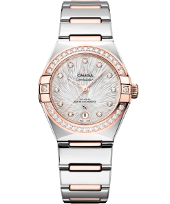 Omega CONSTELLATION 29 mm, steel ‑ Sedna™ gold on steel ‑ Sedna™ gold 131.25.29.20.52.003