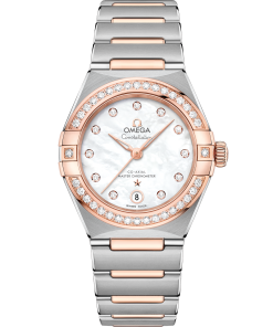 Omega CONSTELLATION 29 mm, steel ‑ Sedna™ gold on steel ‑ Sedna™ gold 131.25.29.20.55.001