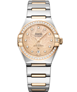 Omega CONSTELLATION 29 mm, steel ‑ Moonshine™ gold on steel ‑ Moonshine™ gold 131.25.29.20.58.002