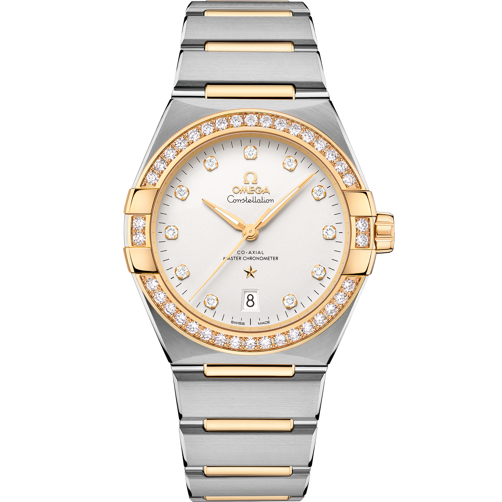 Omega CONSTELLATION 39 mm, steel ‑ yellow gold on steel ‑ yellow gold 131.25.39.20.52.002