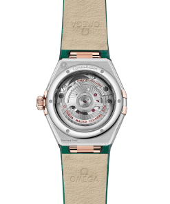 Alternative view of Omega CONSTELLATION 29 mm, steel ‑ Sedna™ gold on leather strap 131.28.29.20.99.001