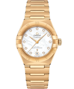 Omega CONSTELLATION 29 mm, yellow gold on yellow gold 131.50.29.20.55.002