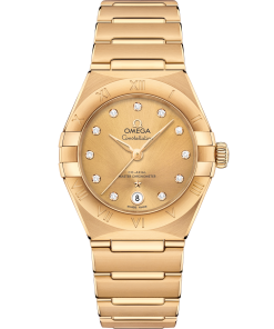 Omega CONSTELLATION 29 mm, yellow gold on yellow gold 131.50.29.20.58.001
