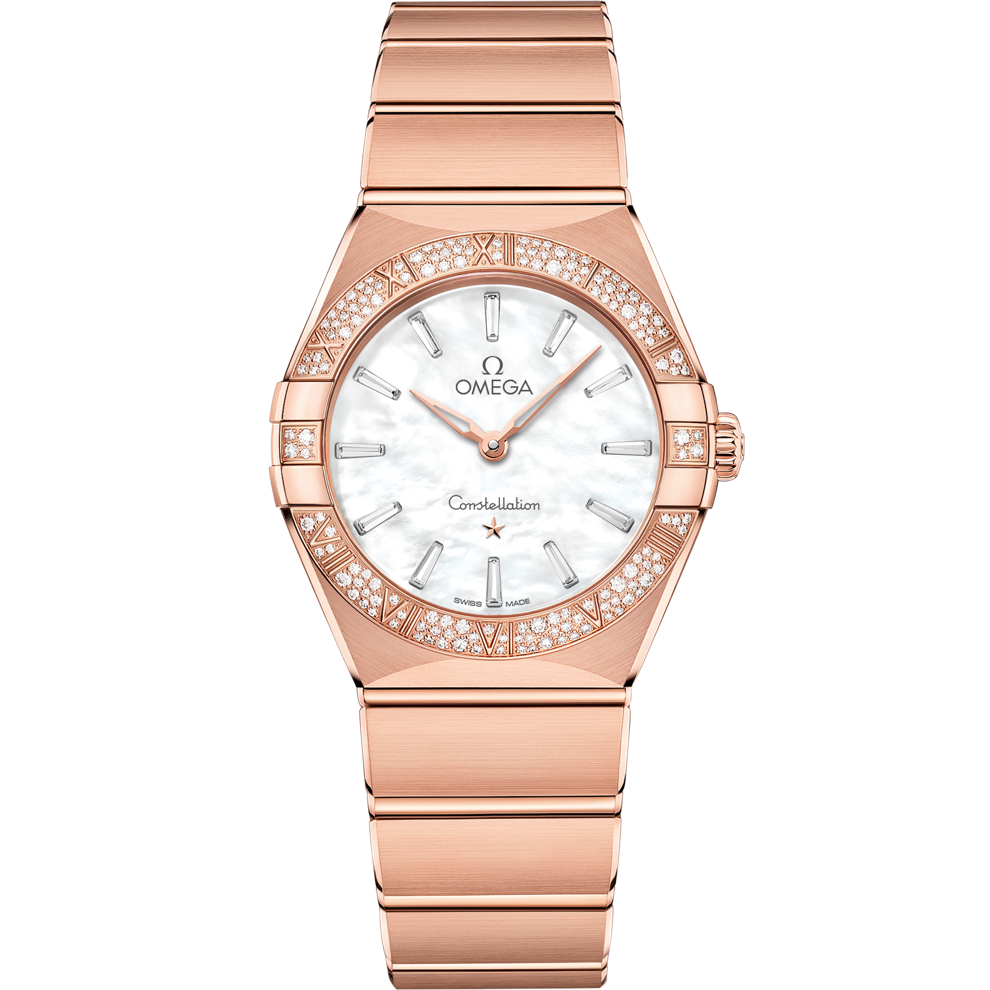 Omega CONSTELLATION 28 mm, Sedna™ gold on Sedna™ gold 131.55.28.60.55.003