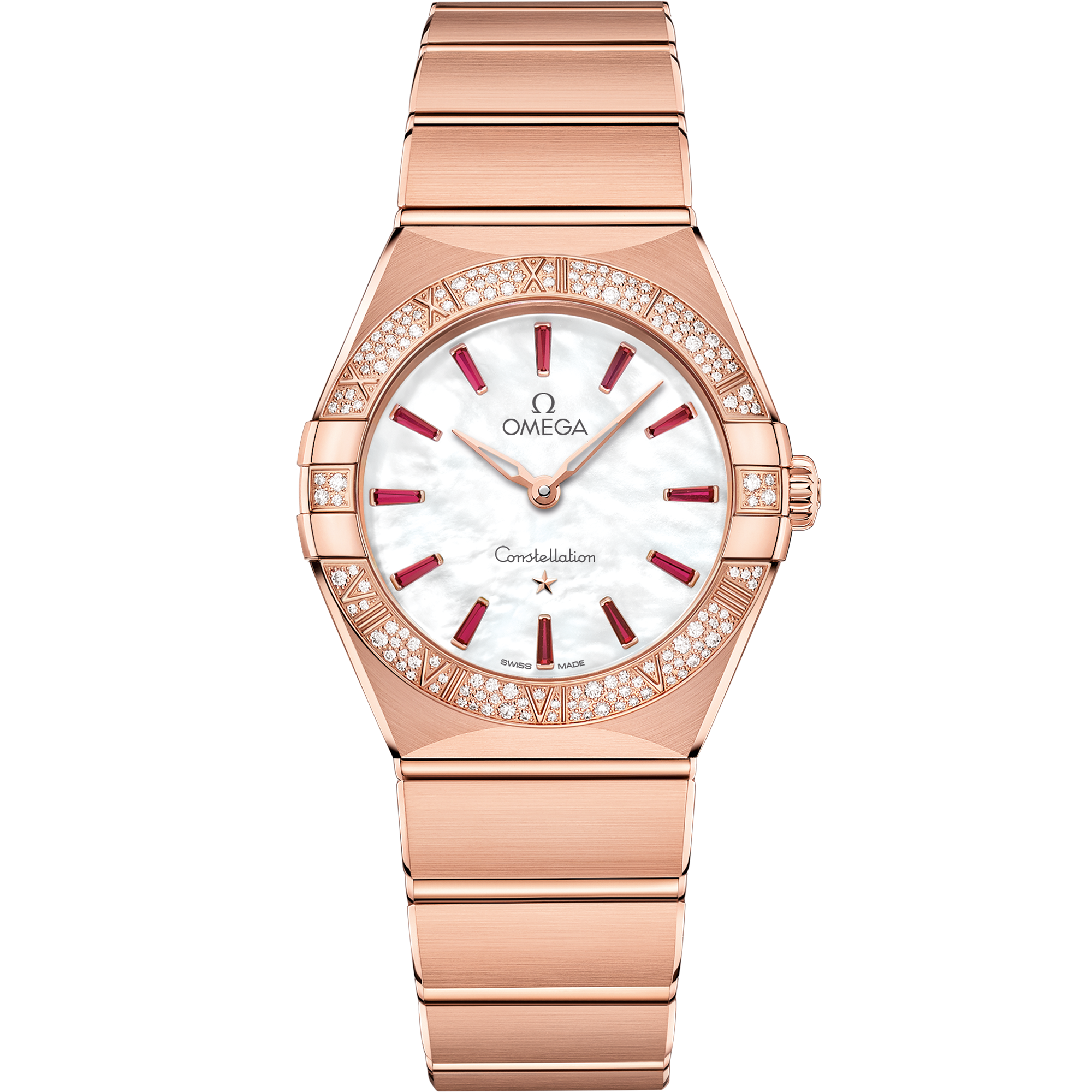 Omega CONSTELLATION 28 mm, Sedna™ gold on Sedna™ gold 131.55.28.60.55.004