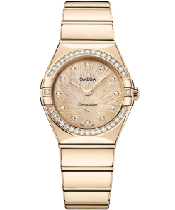 Omega CONSTELLATION 28 mm, Moonshine™ gold on Moonshine™ gold 131.55.28.60.58.001