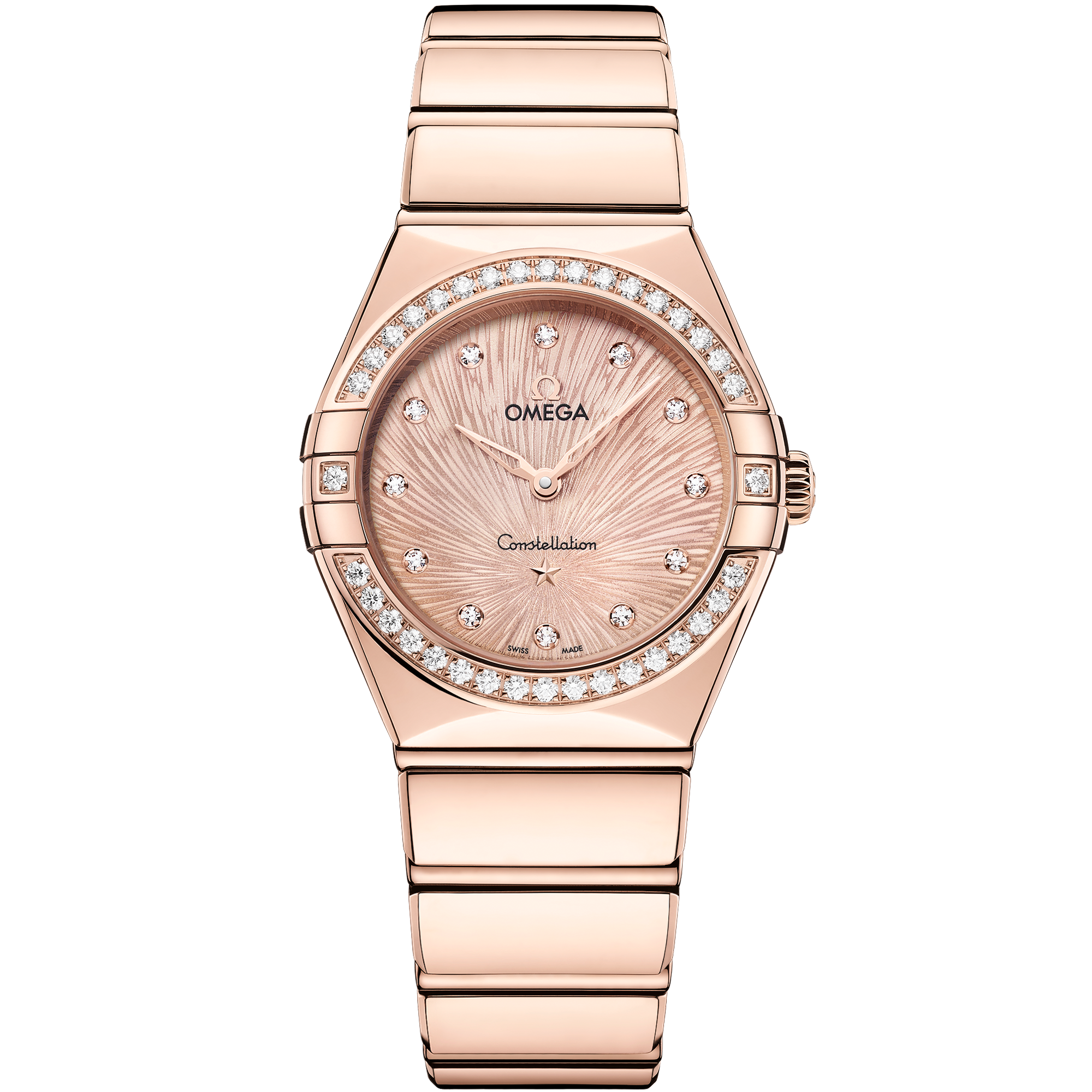 Omega CONSTELLATION 28 mm, Sedna™ gold on Sedna™ gold 131.55.28.60.60.001