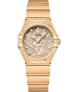 Omega CONSTELLATION 28 mm, yellow gold on yellow gold 131.55.28.60.99.006