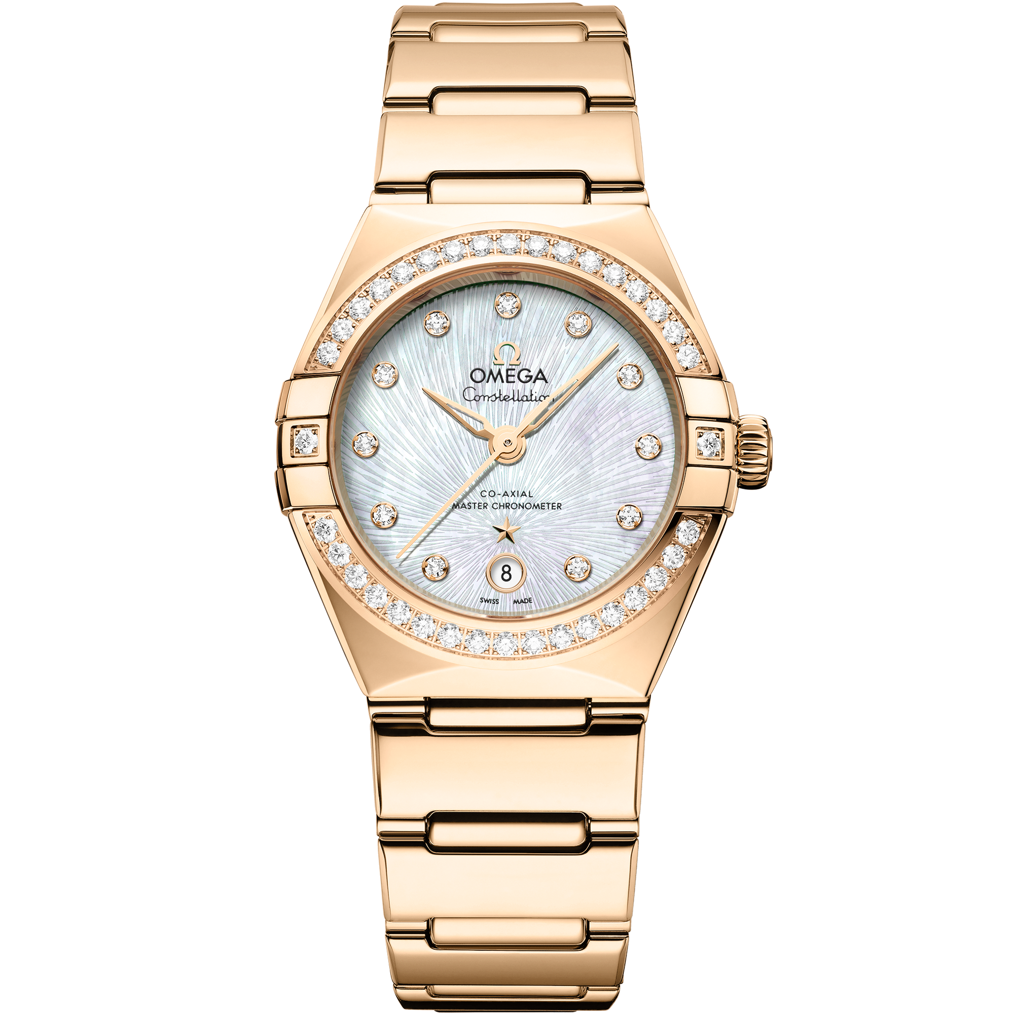 Omega CONSTELLATION 29 mm, Moonshine™ gold on Moonshine™ gold 131.55.29.20.55.003