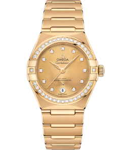 Omega CONSTELLATION 29 mm, yellow gold on yellow gold 131.55.29.20.58.001