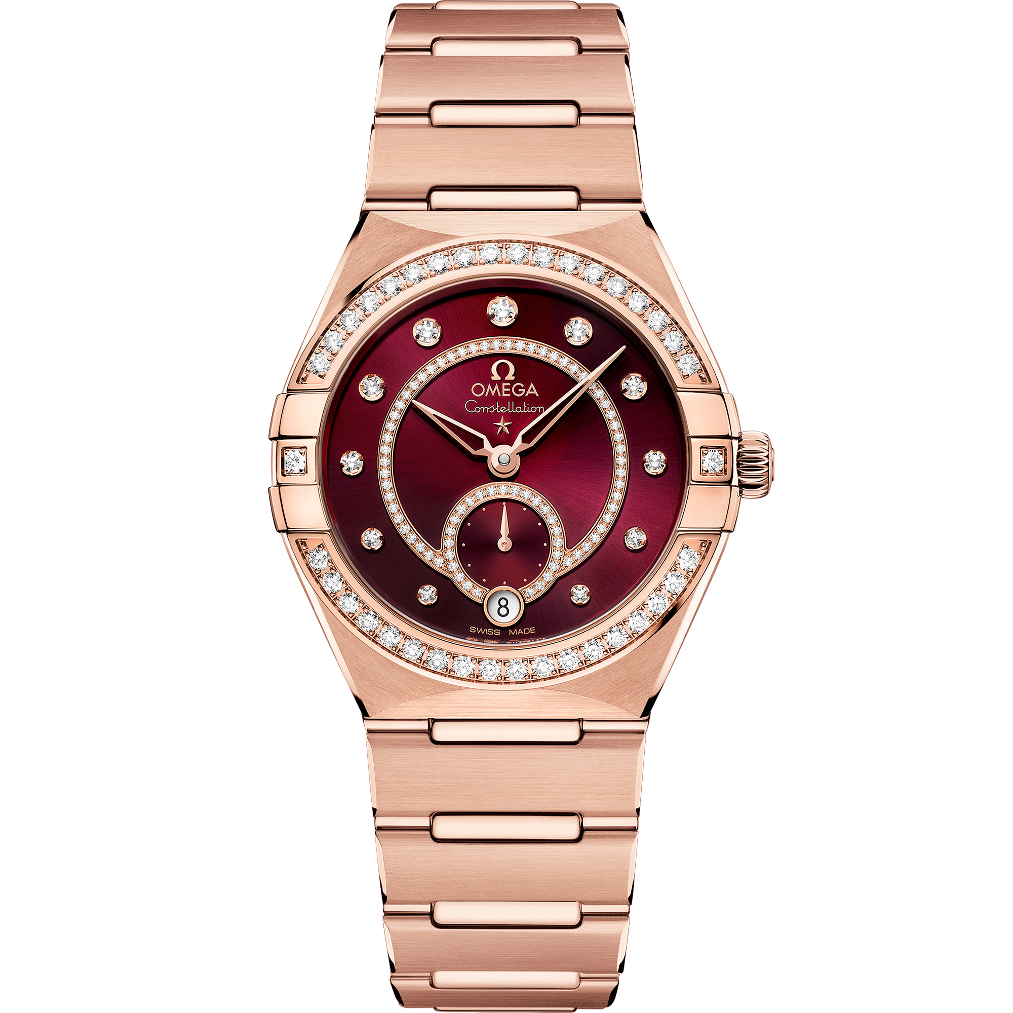 Omega CONSTELLATION 34 mm, Sedna™ gold on Sedna™ gold 131.55.34.20.61.001