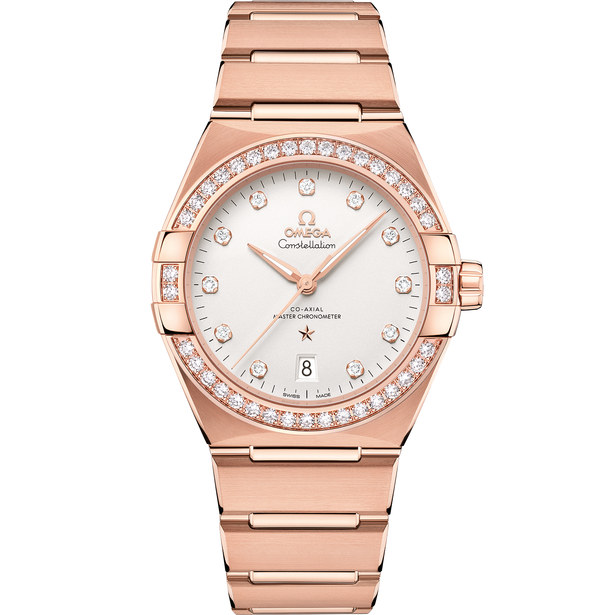 Omega CONSTELLATION 39 mm, Sedna™ gold on Sedna™ gold 131.55.39.20.52.001