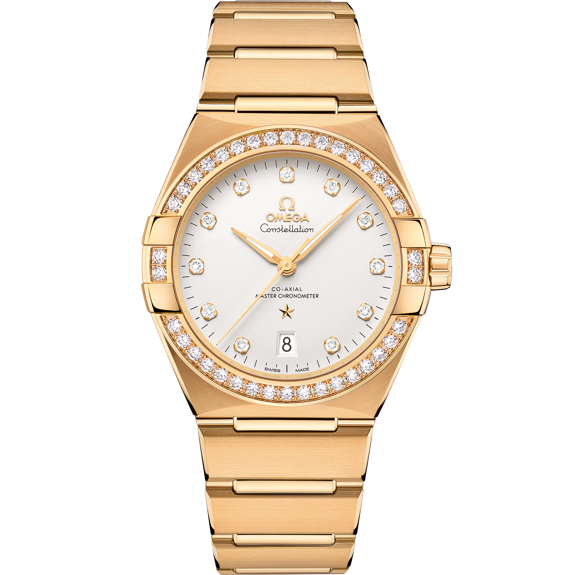 Omega CONSTELLATION 39 mm, yellow gold on yellow gold 131.55.39.20.52.002