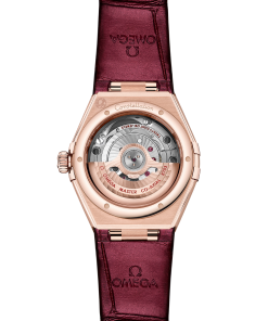 Alternative view of Omega CONSTELLATION 29 mm, Sedna™ gold on leather strap 131.58.29.20.99.001