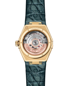 Alternative view of Omega CONSTELLATION 29 mm, yellow gold on leather strap 131.58.29.20.99.002