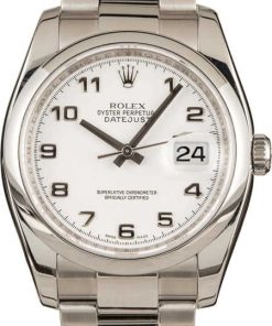 HandMade The Rolex Datejust 116200 White Arabic