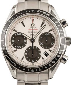 HandMade The Omega Speedmaster Date White Dial