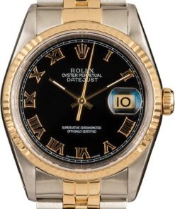 HandMade The Rolex Datejust Two Tone 16233 Blue Dial