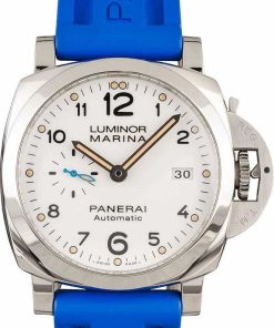 HandMade The Panerai Luminor Marina PAM1499 Blue Rubber Strap